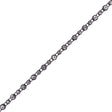 Black/Crystal Plastic & Glass