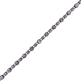 Black/Crystal Plastic & Glass