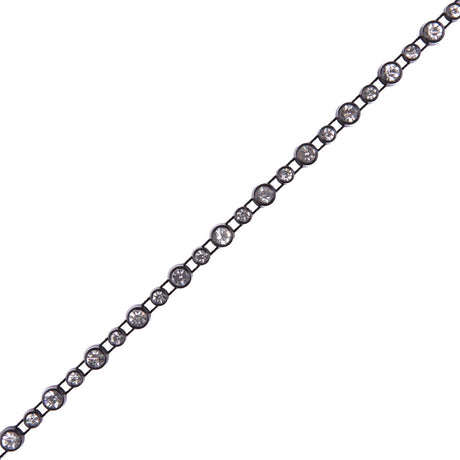 Black/Crystal Plastic & Glass