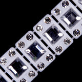 White/Crystal Plastic & Glass