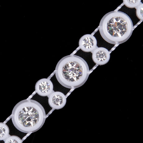 White/Crystal Plastic & Glass