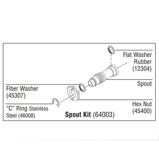 Cambro Flat Washer for Plug