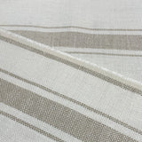 Linen Stripe Heavyweight Natural Ivory Fabric