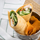 Mission 12" Tomato Basil Tortillas - 72/Case