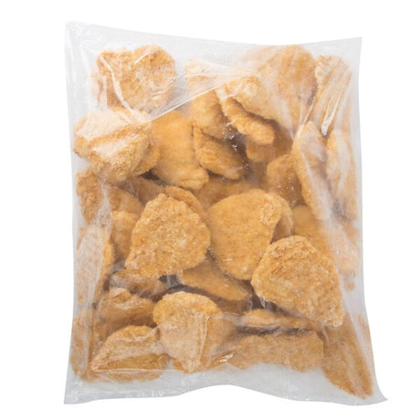 Brakebush Country Style 10 lb. Case 2 oz. Breaded Chicken Breast Sliders