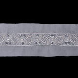 Multi Stone Elaborate Beaded Trim