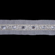Multi Stone Elaborate Beaded Trim