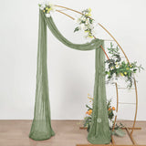 Cheesecloth Backdrop Drape 20 ft x 38 in Dusty Sage
