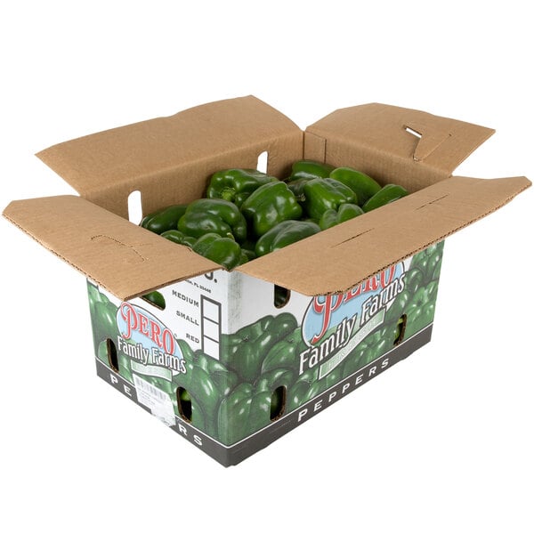 Large Green Peppers 23 lb.