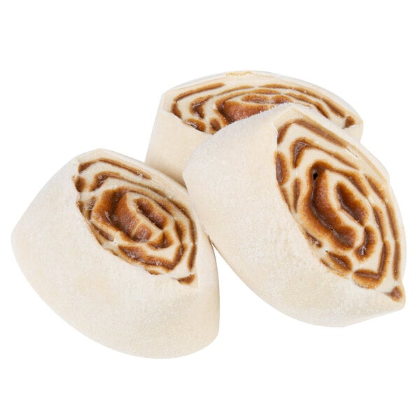 Rich's Traditional Proof & Bake Cinnamon Roll Dough 4 oz. - 84/Case