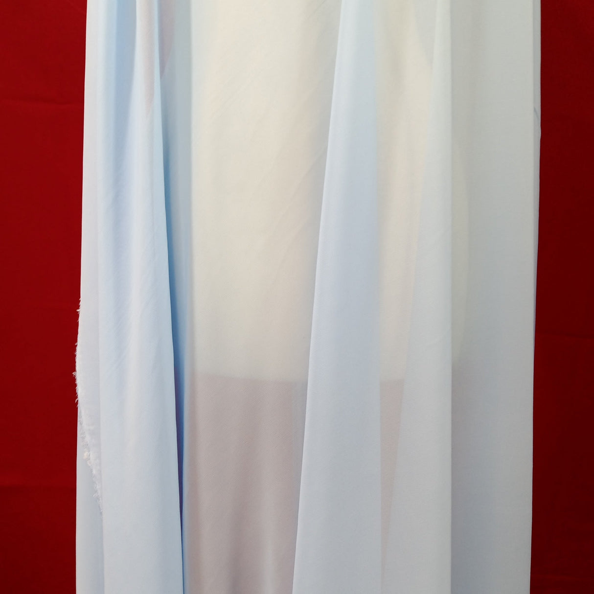 Chiffon Polyester Fabric - Solid, 60" Width (1 Yard)