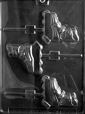 Roller Blade Lollipop Chocolate Mold - LPS065