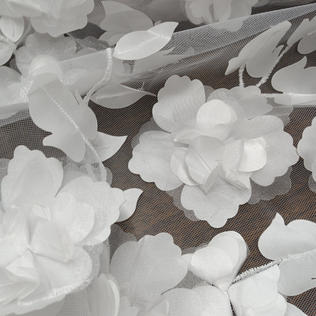 3D Floral Lace Fabric 60" Wide