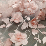 3D Floral Lace Fabric 60" Wide