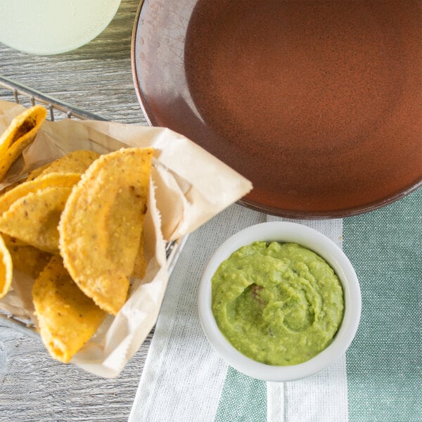 Calavo Container of Medium Fiesta Guacamole Dip 12 oz. Container - 6/Case