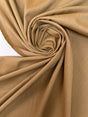 Beige Herringbone Twill Fabric
