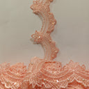 Beaded Lace Trimming on Organza