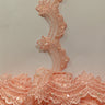 Beaded Lace Trimming on Organza