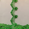Beaded Lace Trimming on Polyester Organza