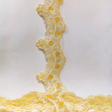 Beaded Lace Trimming on Polyester Organza