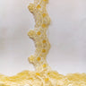 Beaded Lace Trimming on Polyester Organza
