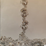 Beaded Corded Lace Trim 2" Polyester