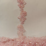Beaded Corded Lace Trim 2" Polyester