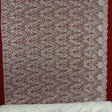 Beaded Sequined Lace Fabric - Embroidered 100 Percent Polyester Net Mesh, Gold, Ivory, Silver, White, 52" Width (1 Yard)