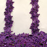 Beaded Lace Trimming on Organza