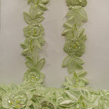 Beaded Corded Lace Trimming