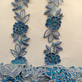 Beaded Corded Lace Trim 100% Polyester 1.5"