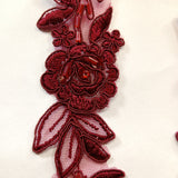 Beaded Corded Lace Trim 100% Polyester 1.5"