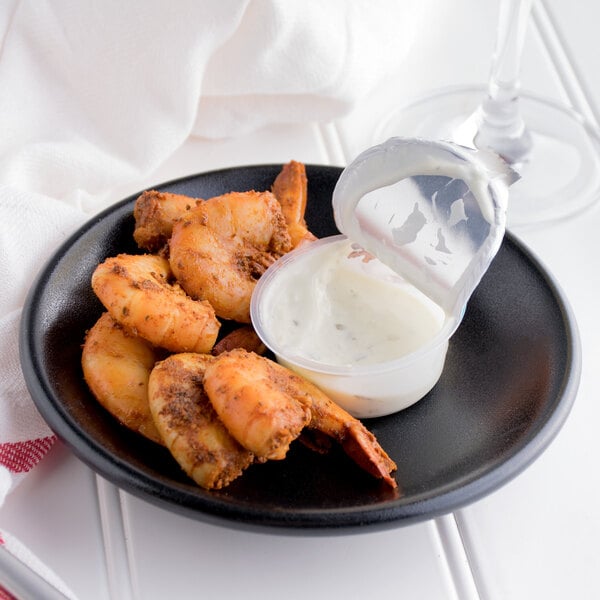 Ken's Foods 0.75 oz. Tartar Sauce Dipping Cup - 100/Case