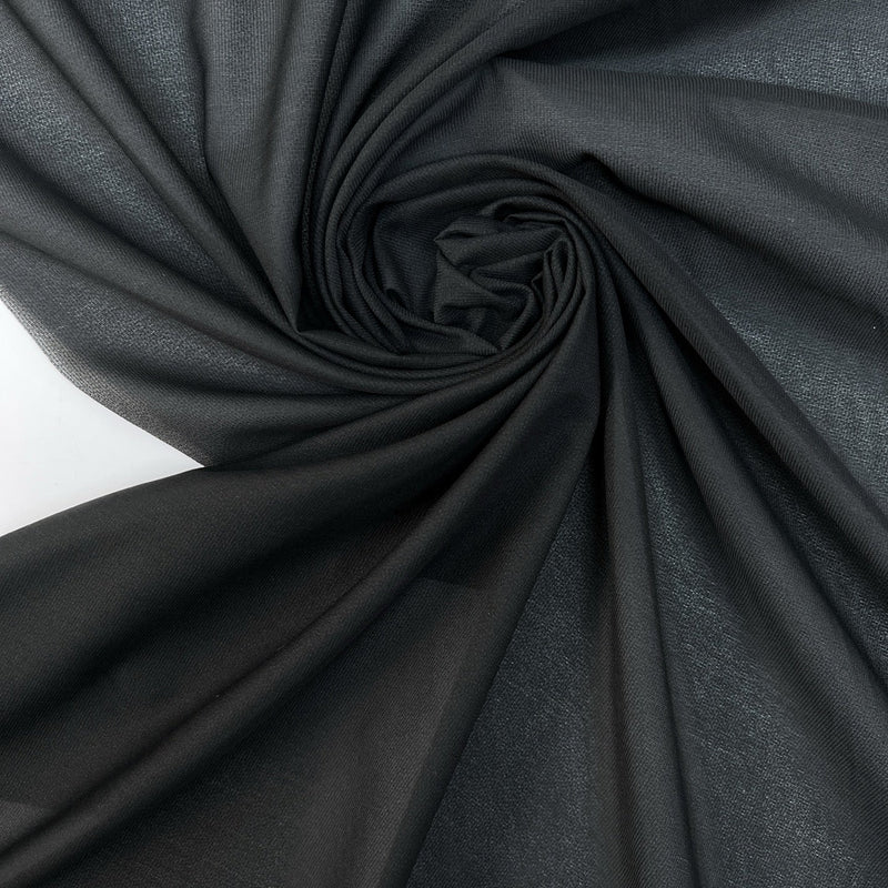 Polyester Interlining Fabric Black