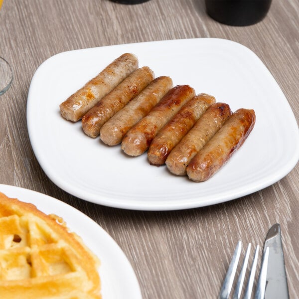 Hatfield Chef Signature 1 oz. Pork Sausage Finger Links - 320/Case