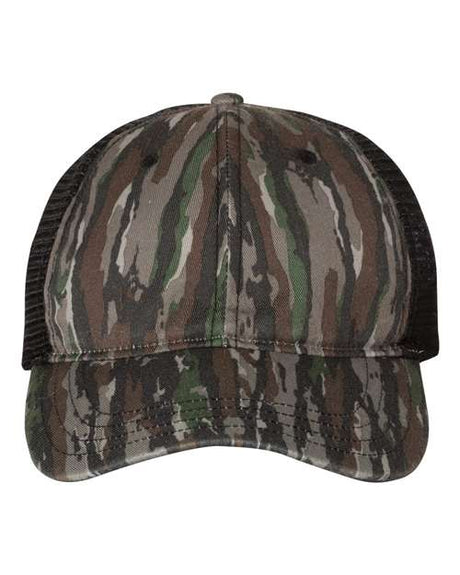 Richardson® Garment Washed Printed Trucker Cap