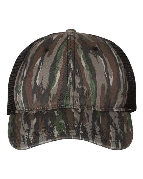 Richardson® Garment Washed Printed Trucker Cap