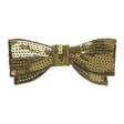 Bright Lime Green Sequined Bow