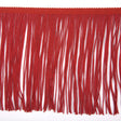 Red Chainette Fringe - 12"