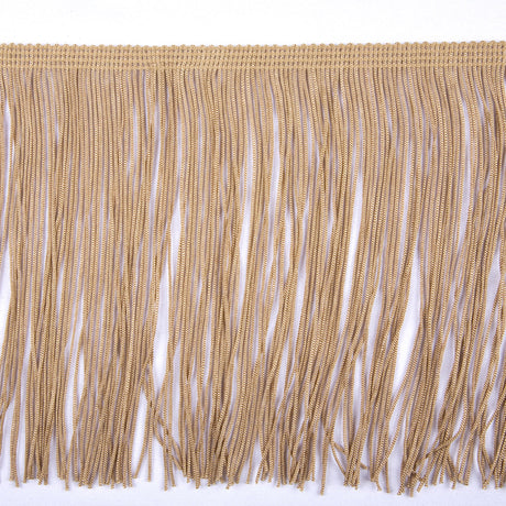Gold Chainette Fringe - 12"