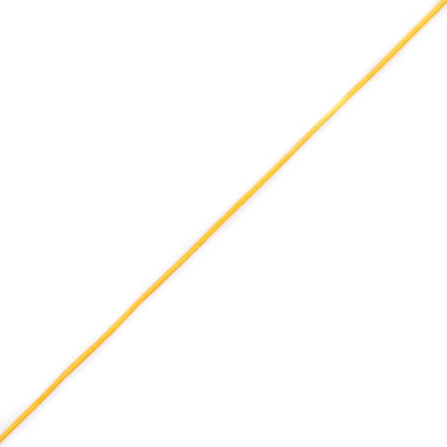 Yellow Leather Cord - 1mm