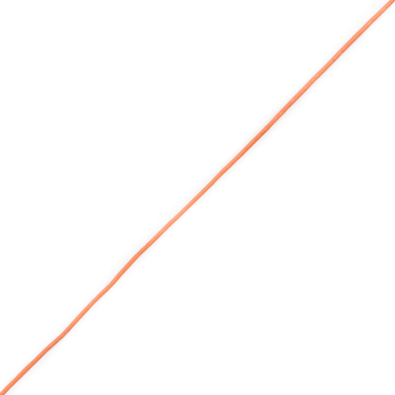Orange Leather Cord