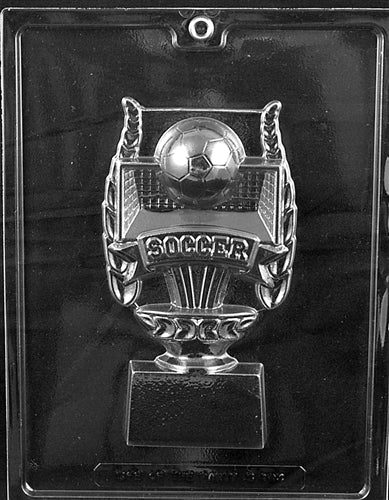 Soccer Trophy Specialty Award Chocolate Mold - LPS104