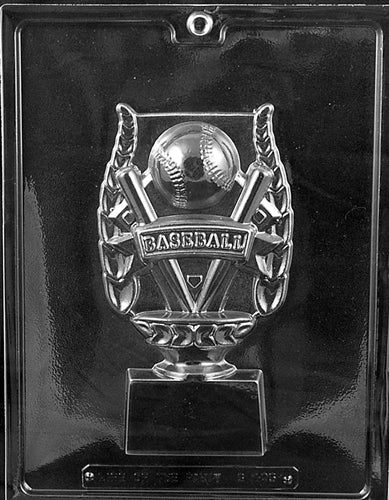 Baseball Trophy Specialty Award Chocolate Mold - LPS105