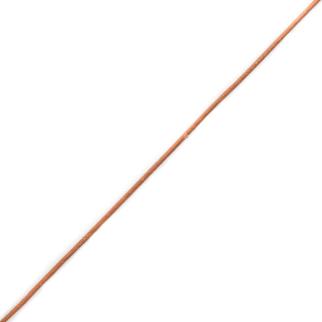 Metallic Bronze Leather Cord - 1mm