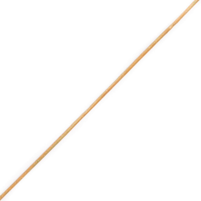 Metallic Gold Leather Cord - 1mm