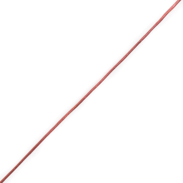 Metallic Copper Leather Cord - 1mm
