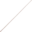 Metallic Silver Leather Cord