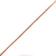 Metallic Bronze Leather Cord