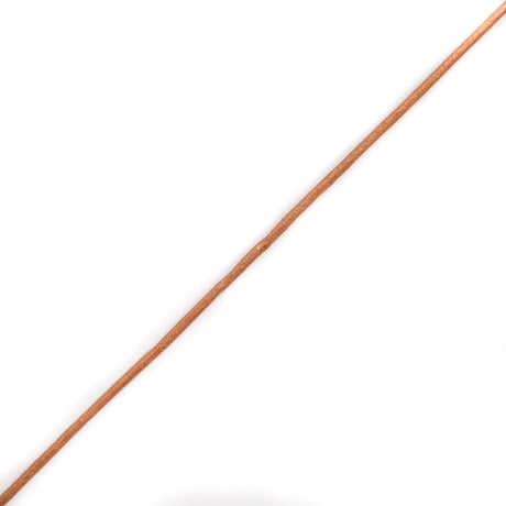 Metallic Bronze Leather Cord